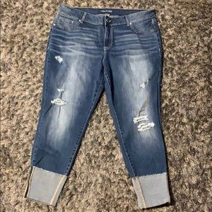 Plus size jeans